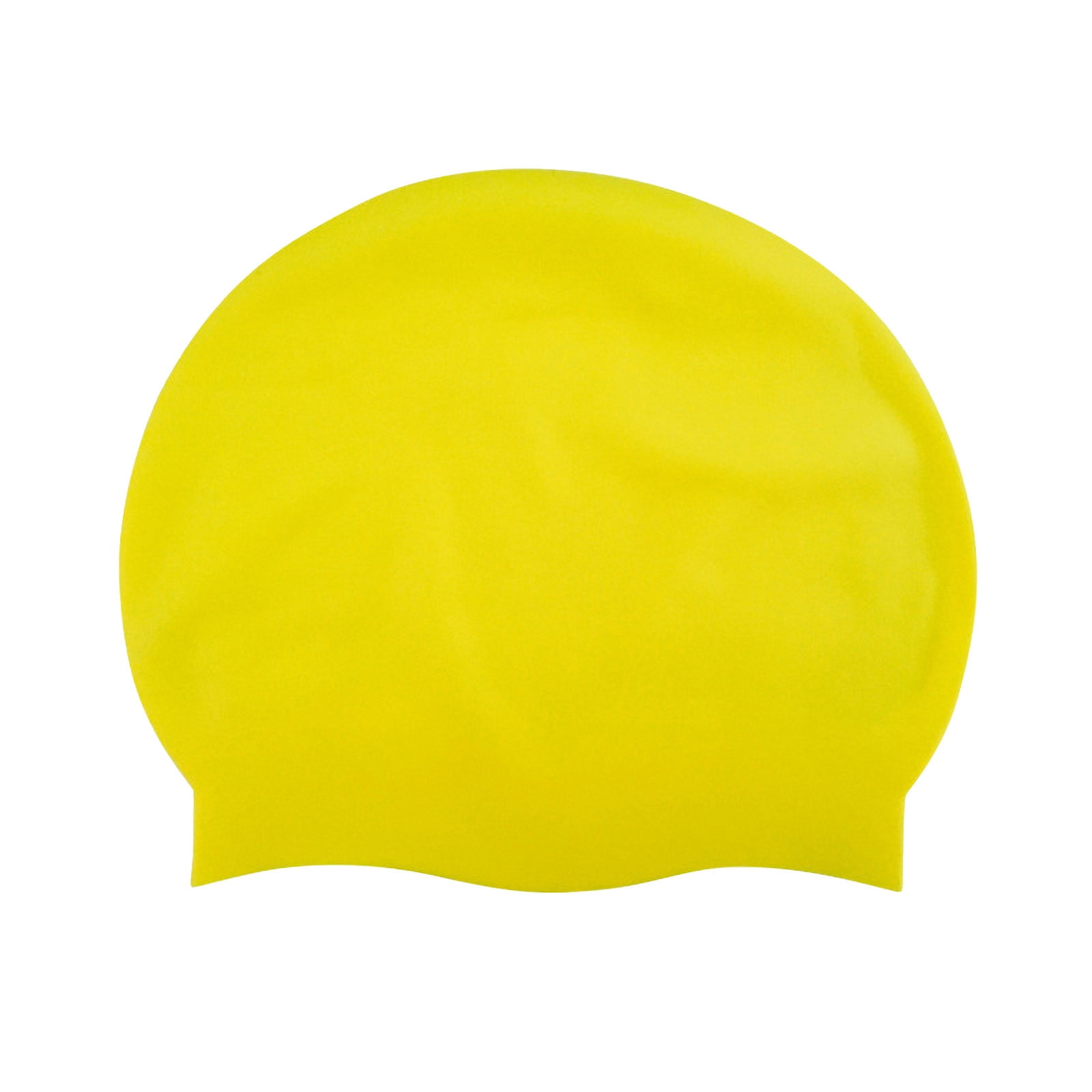 XZNGL Swimming Caps for Men Adult Universal Pure Silicone Ear Protection Swimming Caps