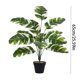 thumbnail image 3 of Plantas Artificiales de Interior con Macetas, Follaje Verde Realista, Ramas Ajustables, Impermeables, Adecuadas para Decoración de Hogar u Oficina, 65cm/25.59in, 3 of 6