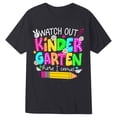thumbnail image 4 of Bobifish Girls Back To School T-Shirts Crew Neck Short Sleeve Graphic Tee First Day Of Preschool Kindergarten Kids Graphic Tee Shirts, 4 of 4