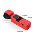 thumbnail image 2 of Reemplazo para DJI Osmo Pocket Carcasa de cámara de cardán de mano Cubierta protectora de tapa de lente de silicona Methold EL0703-03B, 2 of 2