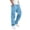 Sky Blue -AF06, variant on Nestiefly Men's Cargo Pants Drawstring Casual Hiking Pants Joggers Athletic Trousers Cotton Loose Straight sweatpants for Men Brown XL