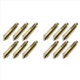 thumbnail image 1 of 12 PCS Sink Plug Replacement Basin Bath Waste Click Spring Brass Plug Bolt for Kitchen Sink Bath Tub Drain Stopper,12 x Basin Sink Clicker Up Bolt,Gold, 1 of 7