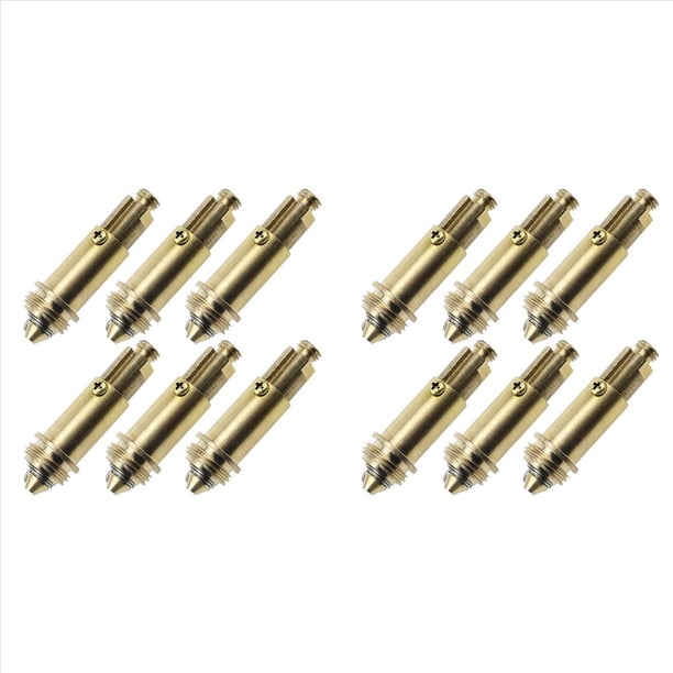 12 Piezas Tapón para , Lavabo de Repuesto, Residuos de Baño, Perno de Tapón de Latón con Resorte de para de Cocina, Tapón de DesagüE de Bañera