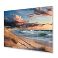 thumbnail image 2 of Designart "Coastal Beauty I" Coastal Metal Art Print, 2 of 5