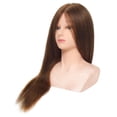 thumbnail image 4 of Cabeza de entrenamiento de cabello de 54 cm, cabeza de maniquí de peluquería, muñeca maniquí 54cm Colcomx Entrenamiento del cabello, 4 of 6