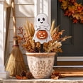 thumbnail image 4 of Halloween Themed Metal Courtyard Ground Stake Ornament,12in,Weatherproof Porch Yard Spooky Decor, Outdoor Festival Figurine Shipped for Garden Lawn Front Porch Layout, 4 of 8