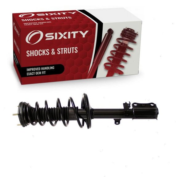 Sixity Rear Left Strut & Coil Spring compatible with Lexus ES300 1992-2001