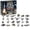 F, variant on 24Pcs Space Exploration Advent Calendar - Acrylic Flat Rocket Shuttle Ornament Set, Christmas Countdown Surprise Gift for Boys Space Lovers