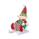 thumbnail image 2 of Muñeco de elfo navideño con mueble para escritorio, adorno navideño para regalo de granja o hotel. Estilo A, 2 of 9