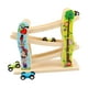 thumbnail image 5 of Rampa de coche de madera, juguete de carreras, actividad educativa, habilidades motoras, juguete de inercia, juguetes preescolares Montessori para, 5 of 9