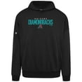 thumbnail image 2 of Men's Levelwear  Black Arizona Diamondbacks Contact Carve Hoodie, 2 of 3