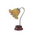 thumbnail image 1 of HomeRoots 468702 Traditional Gooseneck Table Lamp, Brown & Orange, 1 of 1