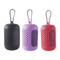 thumbnail image 1 of Paquete de 3 toallas refrescantes para gimnasio, toalla de hielo, toalla de microfibra para cuello y cara, refrescante rojo violeta negro, 1 of 9