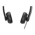 thumbnail image 4 of Yealink UH34 Dual Teams - Headset - on-ear - wired - USB - black, 4 of 6