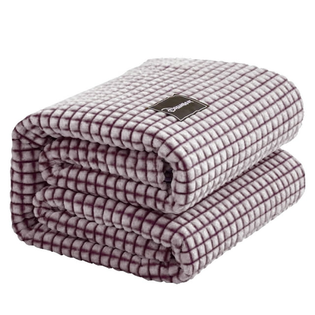 EARKITY Fleece Blanket, Throw Blanket, Lightweight Bed Blanket, Super Soft Microfiber Flannel Blankets for Couch, Bed, Sofa, Ultra Luxurious Warm and Cozy for All Seasons