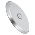 thumbnail image 2 of Edtara Stainless Steel Fire Pit Cover for Solo Bonfire, Round Design With Convenient Handle for Inset Fire Pits, 2 of 8