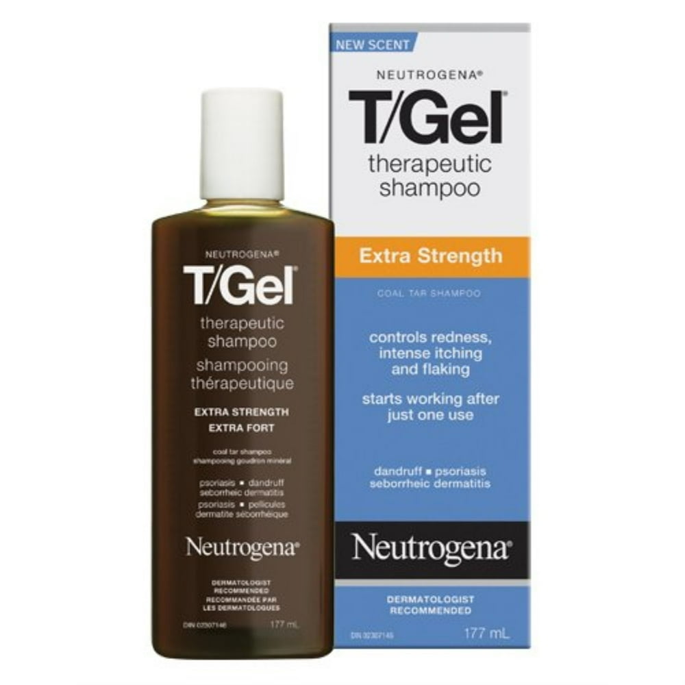 neutrogena tgel therapeutic shampoo, extra strength, 6 ounce (pack of