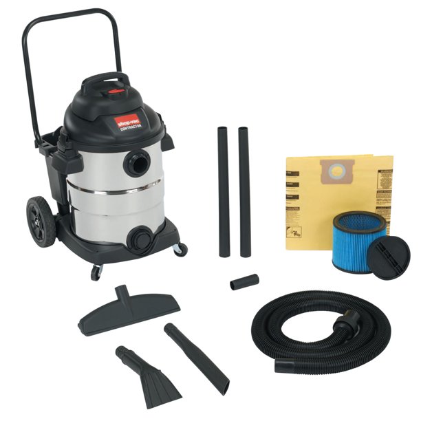 ShopVac Carted Contractor Wet/Dry Vacuums, 10 gal