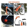 thumbnail image 5 of Portable Rechargeable Shower Pump Outdoor Shower, Blue, 5 of 5