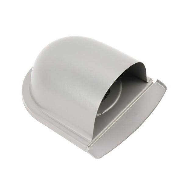 Couvercle de Ventilation en Acier Inoxydable Imperméable Laqué pour Mur Extérieur avec Écran en Maille pour Sécheuse Type 100U