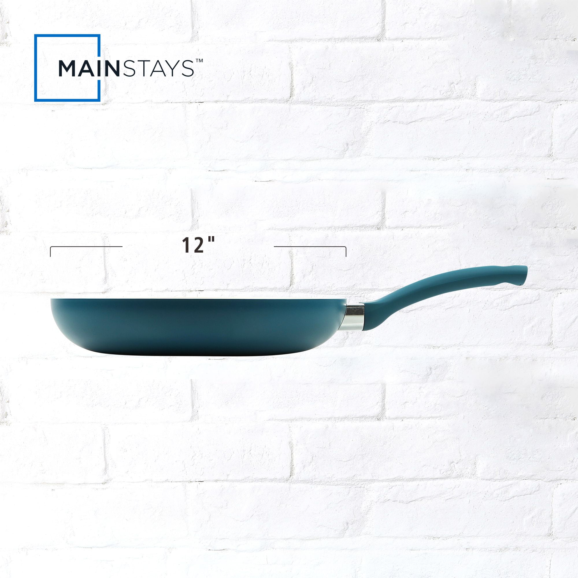 Mainstays Ceramic Aluminum Nonstick 12in Frypan Corsair