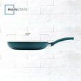 thumbnail image 3 of Mainstays Ceramic Aluminum Nonstick 12in Frypan Corsair, 3 of 9