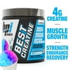 BPI Sports Best Creatine - Creatine Monohydrate, Himalayan Salt - Strength, Pump, Endurance, Muscle Growth, Muscle Definition - No Bloat - Snow Cone - 50 servings - 10.58 Ounce