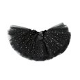 thumbnail image 7 of HAOTAGS Girls Tutu Skirts,Solid Elastic Waist Lightweight Performance Dance Skirt Black 11-12, 7 of 7