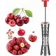 thumbnail image 1 of Cherry Pitter, Premium Cherry Pitter Remover Tool, 304 Stainless Steel Cherry Seed Remover,12mm Durable Cherry Stoner Fruit Pit Corer Deseeder Kitchen, 1 of 4