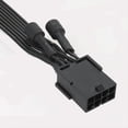 thumbnail image 3 of GPU 8PIN(6+2) PCI-E Graphics Card Extension Cable with Filter Capacitor Eliminating Video Card Whistling Noise, 3 of 8