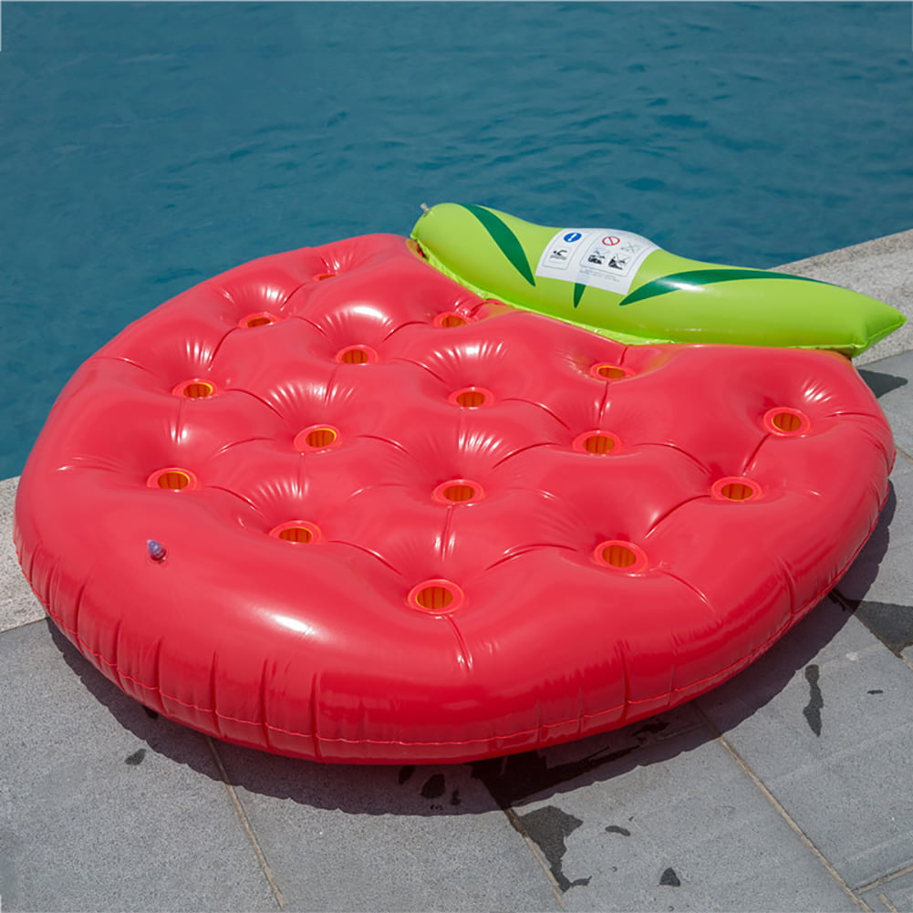 Details about   Inflatable Float Swimming Ring Pool Raft Lounge Mattress Floating Mat Water Toy 
