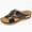 Black, variant on Ablanczoom Womens Sandals Dressy Slides: Comfortable Flat Slides for Women Shoes