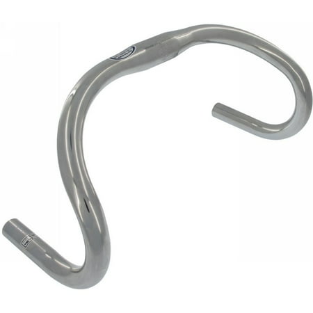 Nitto Track Handlebars - Nitto B123Crmo-Ssb Chromoly Track Handlebar 380Mm 31.8 Silver