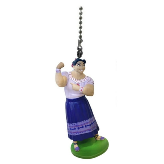 Encanto Luisa Madrigal PVC Fan Lamp Light Pull Chain Figure Figurine Holiday New