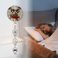 thumbnail image 4 of Personalized Wall Clock Non-Ticking Silent Clocks Battery Operated Round Clocks Decorative for Bathroom,Office-Dog With Red Sunglasses And Bow Tie(14inch), 4 of 4