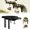 2pcs, variant on Wall-Mounted Metal Bird Bath Basin, 2-in-1 Outdoor Birdbath and Feeder Holder, Black Bracket and Hanging Feeder Hook for Garden, Balcony, Porch, Deck, Patio and Yard (1pcs)