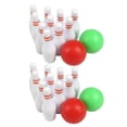 thumbnail image 2 of Estbridge 2 Mini Bowling Game Sets & Pin Sets - Tabletop Fun for Kids & Adults, 2 of 7