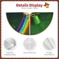 thumbnail image 3 of Rateoe St. Patrick's Day4 Pattern Christmas Tree Skirt with Ties , Christmas Tree Decorations, Farmhouse Christmas Decor Xmas Holiday Decorations-30", 3 of 6