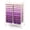 Gradient Purple, variant on Rolling Cart with 6 Drawers, Utility Cart with Removable Plastic Drawers, Lockable Wheels, Art Cart for Classroom Organization Art Supplies Office Scrapbook (6 Drawers, Multi-color)