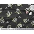 thumbnail image 2 of Soimoi Cotton Duck Fabric Leaves & Floral Artistic Print Fabric by Yard 42 Inch Wide, 2 of 3