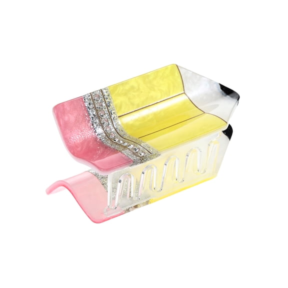 Packed Party Pencils Down Claw Clip, 1 Piece