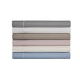 thumbnail image 2 of CAL KING SILKY SOFT COTTON IVORY SATEEN STRIPE SHEET SET, 2 of 2