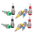 thumbnail image 1 of Conector hembra tipo banana, juego de 2 J.40006, conector tipo banana chapado en oro de 2 mm, conector tipo banana para panel, rendimiento de alta gama, 1 of 8