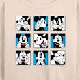thumbnail image 3 of Mickey & Friends - Mickey Grid - Women's Lightweight French Terry Long Sleeve Shirt, 3 of 5