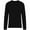 Black, variant on Mens Chunky Knit Sweatshirt