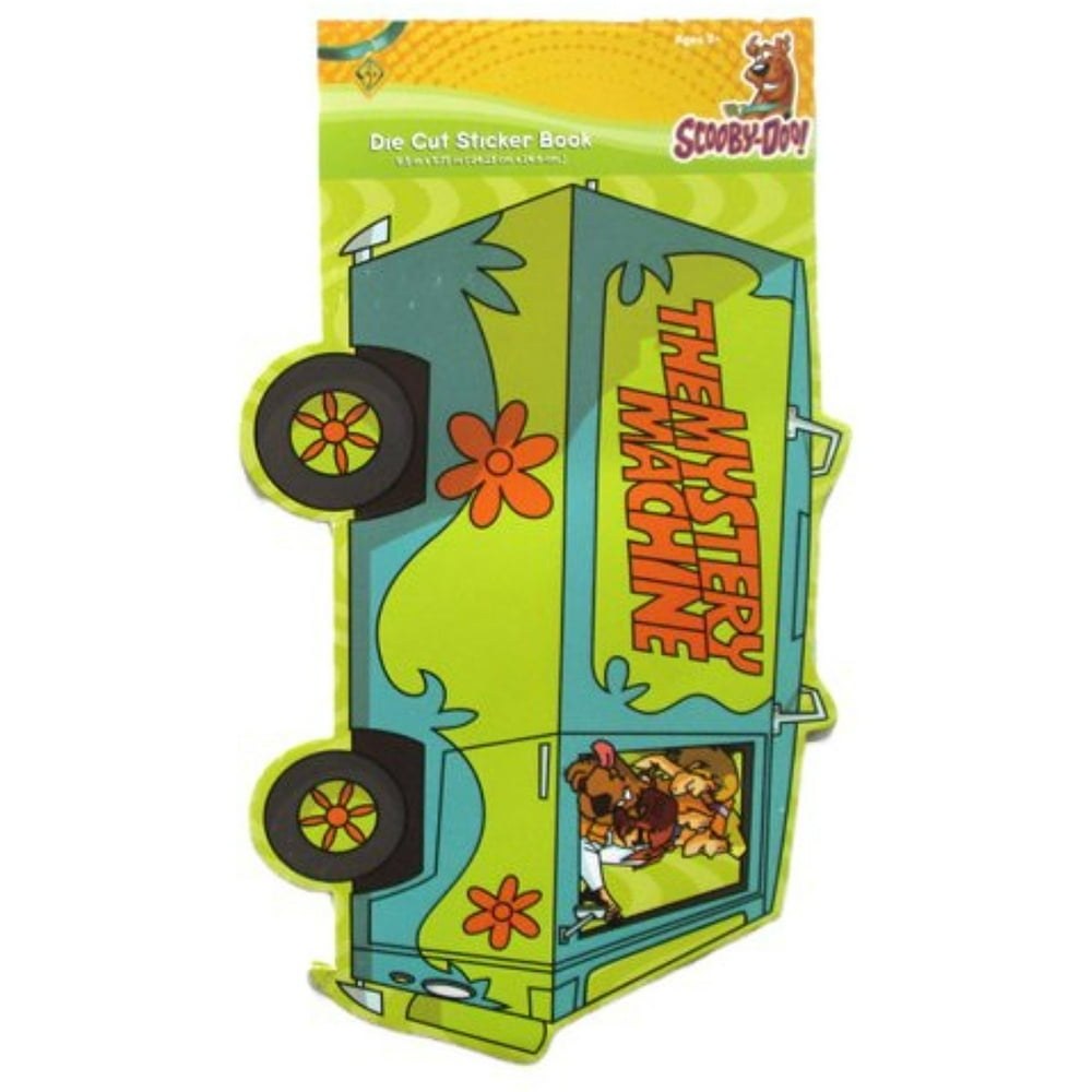 Scooby Doo Mystery Van Die Cut (200 Count) Sticker Book - Walmart.com