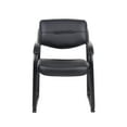 thumbnail image 6 of Boss Office Products Black Guest Reception Waiting Room Chair, 6 of 7