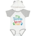 thumbnail image 3 of Inktastic Gammie Loves Me Grandkids Boys or Girls Baby Bodysuit, 3 of 5