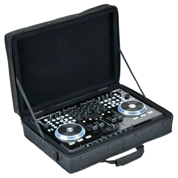 SKB 19”x13” DJ Controller & Small MIDI Keyboard Soft Case Padded Bag, Black