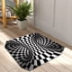 thumbnail image 4 of Alfombra de trampa de visión con geometría estéreo 3D, felpudo de terciopelo de cristal, alfombra antideslizante (B) Ndcxsfigh Libre de BPA, 4 of 7